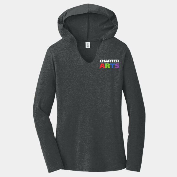 Women's Perfect Tri ® Long Sleeve Hoodie_Left Chest Thumbnail