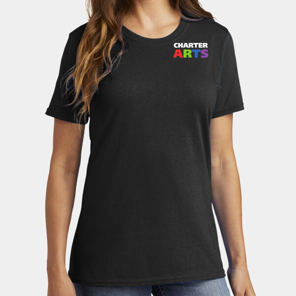 Ladies 5.4 oz 100% Cotton T Shirt_left chest Thumbnail