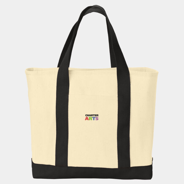 Two Tone Shopping Tote Thumbnail