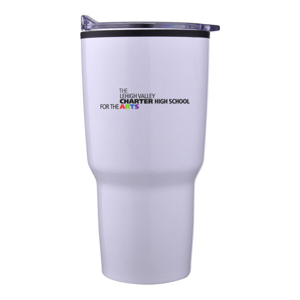 30 oz. Curved Body Tumbler W/ Lid Thumbnail