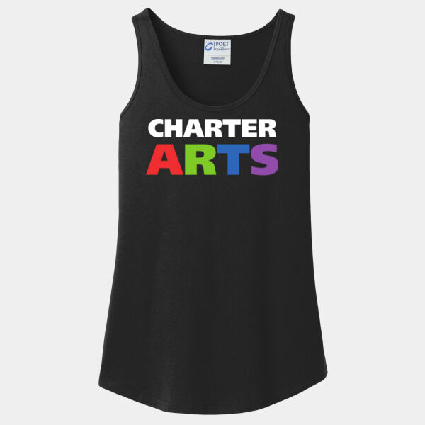 Ladies 5.4 Oz 100% Cotton Tank Top_full chest Thumbnail