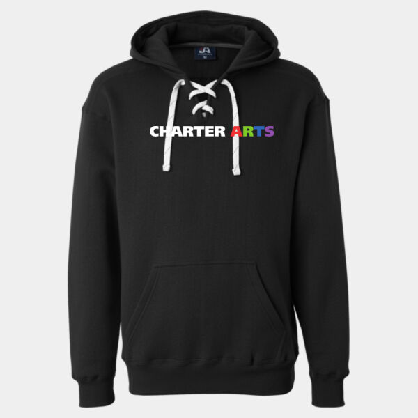 Adult Sport Lace Hooded Sweatshirt  Thumbnail