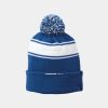 Stripe Pom Pom Beanie Thumbnail